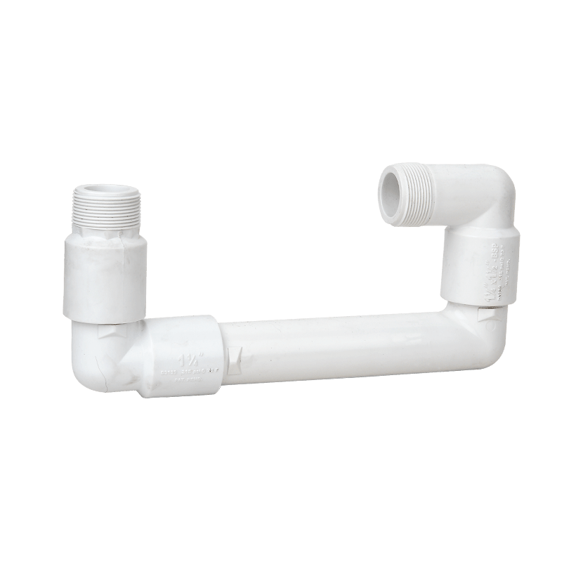 YR9201 Gomito per tubo oscillante per irrigazione BSP1-1/2'x1-1/2'.